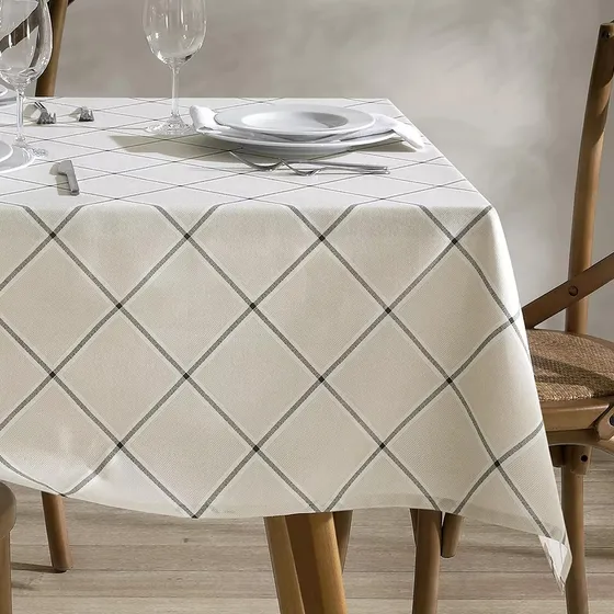 Toalha De Mesa Clean Dohler Retangular 6 Lugares Impermeável
