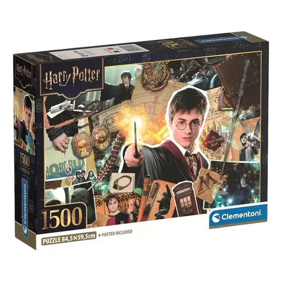 Rompecabezas Puzzle 1500 Harry Potter Clementoni Original