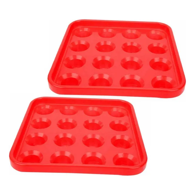2×bandeja Porta Bolas Billar, Accesorios Para Mesa