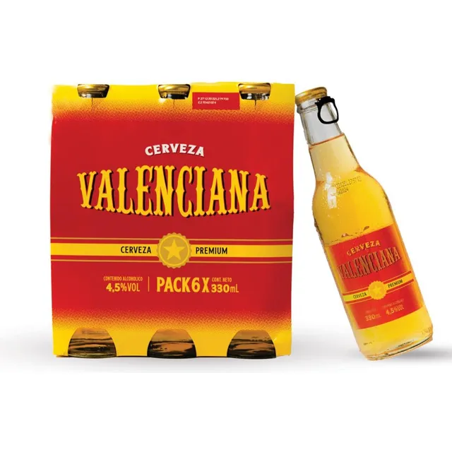 Cerveza Valenciana 330ml Pack X6 - Suchina Sa
