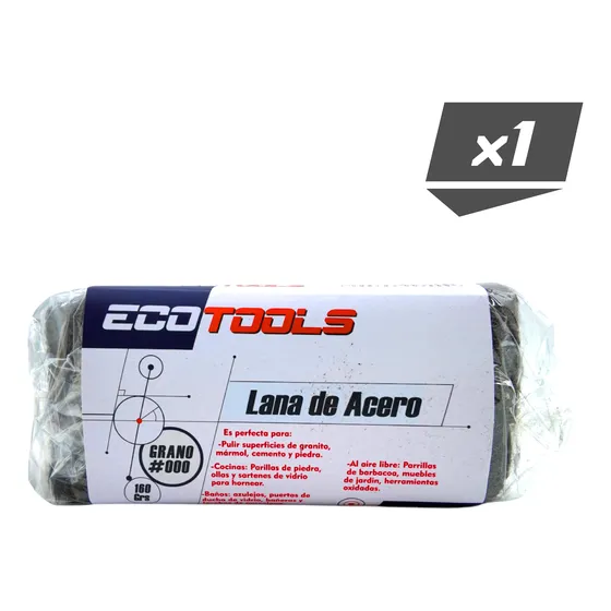 Lana De Acero Grano #0 Y #000 De 160grs - 1 Unidad