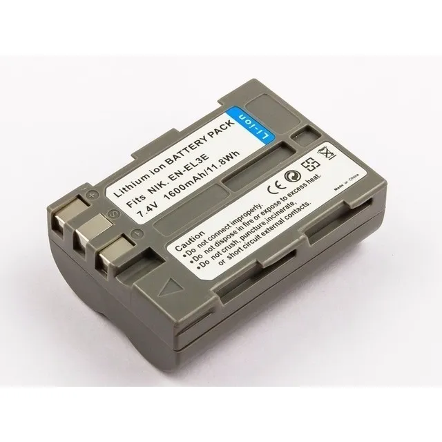 Bateria En-el3e P/ Nikon D80 D90 D200 D300 D700- Garant-fact