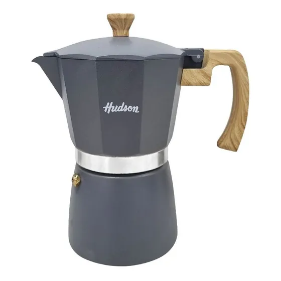 Hudson Moka Gris 6 Pocillos Expresso