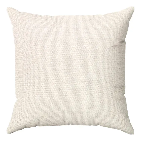 Kit 2 Capas Para Almofada Linho Lisa Cru Off White 60x60