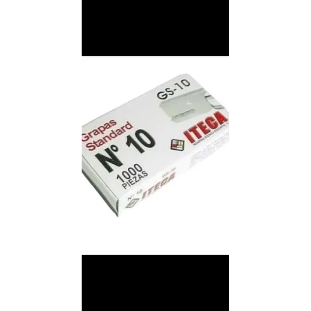 Grapas Lisa Números 10 Pack De 5 