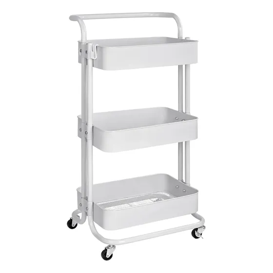 Carro Auxiliar 3 Niveles Organizador Cejas Estética. Tienda