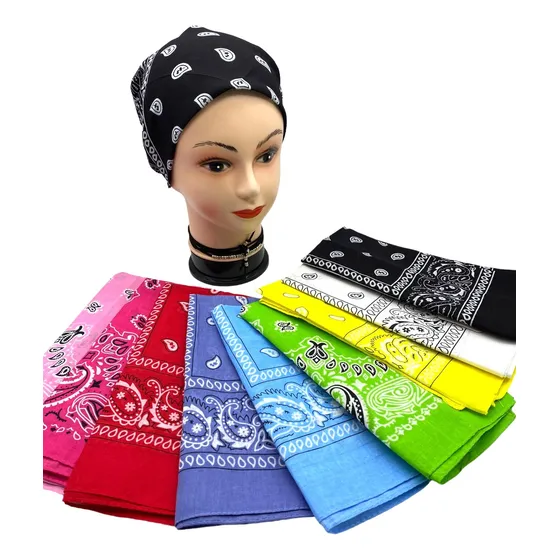 Lote X 6 Bandanas Surtidas O Iguales.