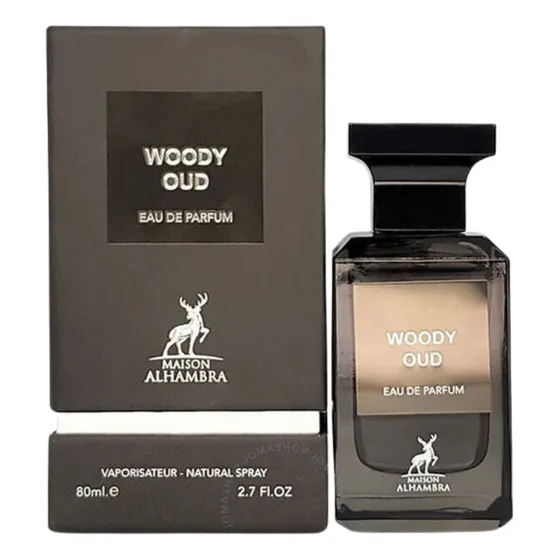 Perfume Woody Oud Maison Alhambra Lattafa 80 Ml Edp