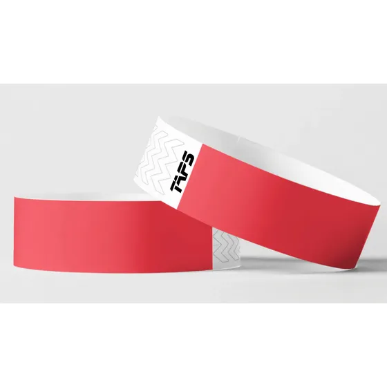 Brazaletes Tyvek 3/4 Pack 100 Unidades Eventos