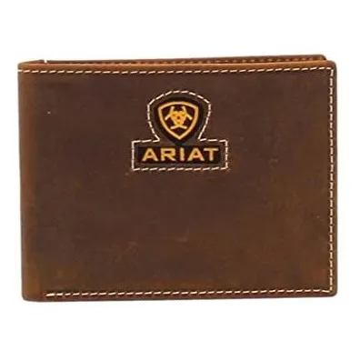 Ariat Hombre Bifold Billetera Bordado Rqtkb