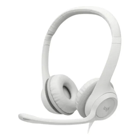 Audifono Logitech Usb  H390 Usb Blanco