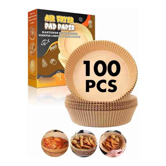 Canastillas De Papel Antiadherentes Air Fryer
