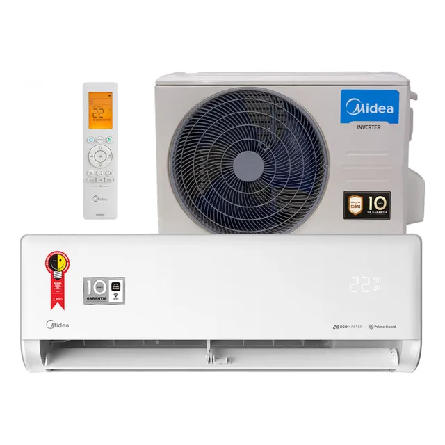 Ar Condicionado Split 12.000 Btus Inverter Ai Ecomaster Frio 42ezvca12m5 38ezvca12m5 Springer...