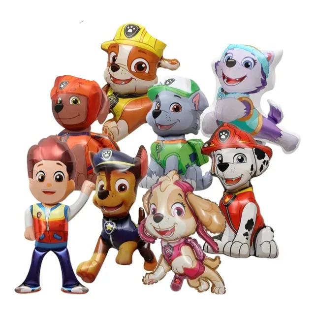 Globos Paw Patrol Patrulla Canina Decoración Cumpleaños