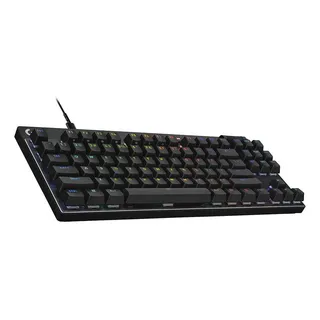Teclado Logitech Gamer Pro X Tkl Rapid Preto - 920-013131 Preto Português