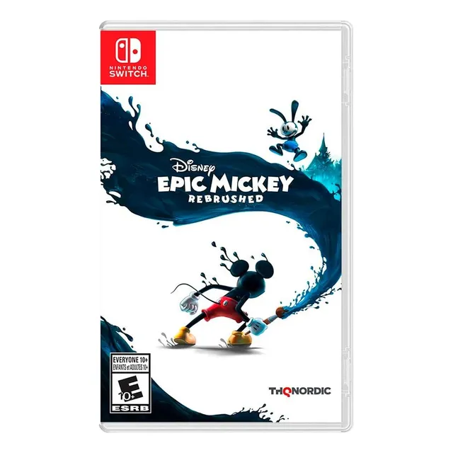 Videojuego Disney Epic Mickey Rebrushed Para Nintendo Switch