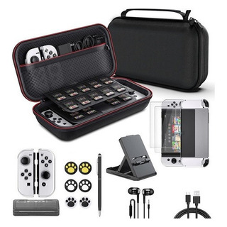Kit De Acessórios Para Nintendo Switch Oled 17 Em 1 Kit De Acessórios Para Nintendo Switch Oled 17 Em 1