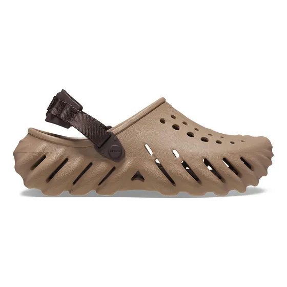 Zueco Hombre Echo Clog Café Crocs