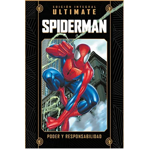 Libro Marvel Ultimate Spiderman Poder y Responsabilidad Tapa Dura 2023