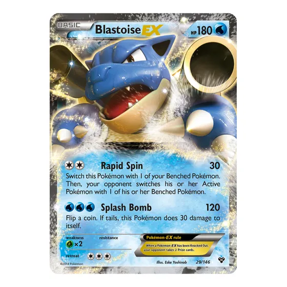 Card Pokémon - Blastoise Ex 29/146 Xy - Original