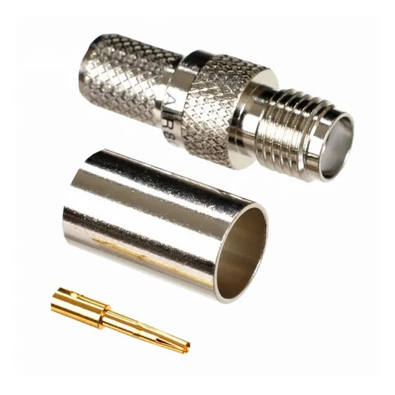 Conector Sma Hembra Crimpeable Para Cable Rg-58