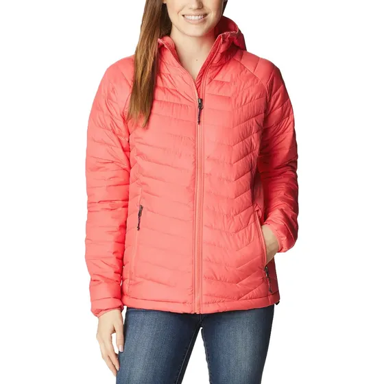 Campera Columbia Outdoor Mujer Powder Lite Cap M Salmon Fuk