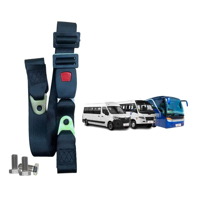 Cinto Segurança P/ Ônibus Vans - 50 Peças - Frete Grátis- Gt
