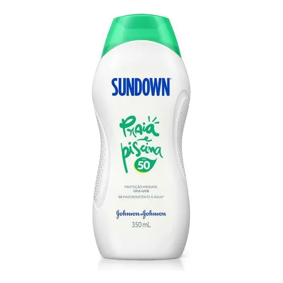 Protetor solar Sundown Protetor Solar Praia e Piscina 50FPS en creme 350mL