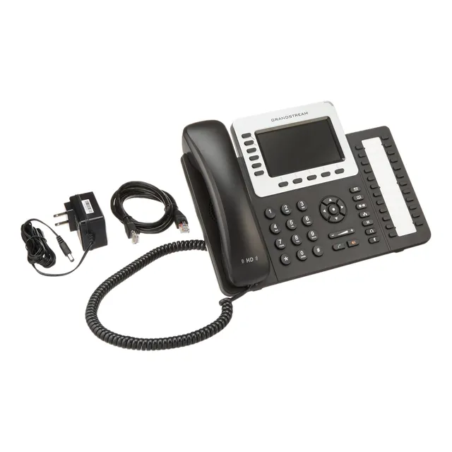 Teléfono Ip Gigabit Grandstream Gxp2160 De 6 Líneas Hd Voip