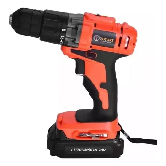 Taladro Atornillador Desatornillador Inalambrico 20v Toyaki
