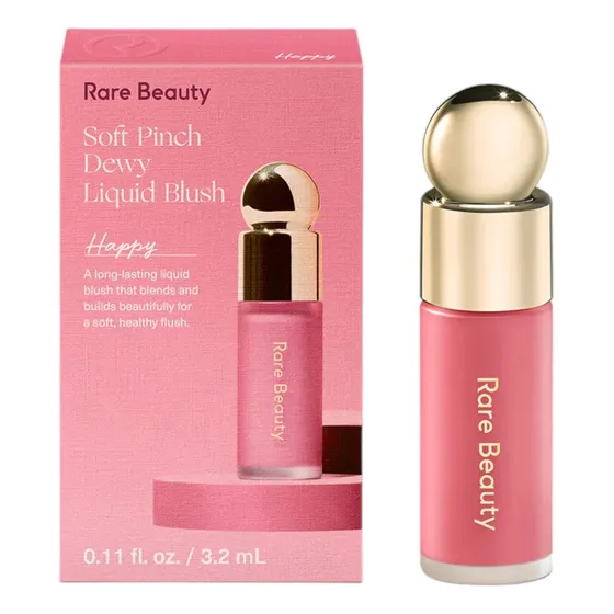 Rubor Rare Beauty Rubor Liquid Blush Líquido Tono Happy Mini