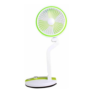 Ventilador Plegable Recargable Con Luz Led De Escritorio Ventilador Plegable Recargable Con Luz Led De Escritorio