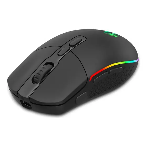 Ratón Inalámbrico Para Juegos Redragon Invader Pro M719 Rgb - Negro | Cuotas sin interés