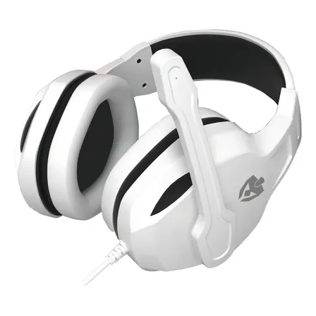 Fone De Ouvido Headset Gamer Eg311 Rank Evolut Com Fio Branc Branco