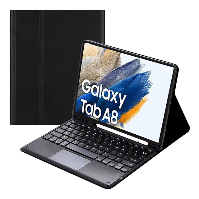 Funda Teclado Para A8 Galaxy Tab 10.5 Touchpad Inalambrica