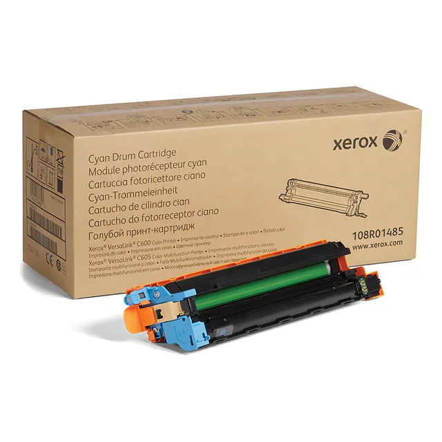 Tambor Xerox 108r01485 Color Cyan Rendimiento 40,000 Paginas