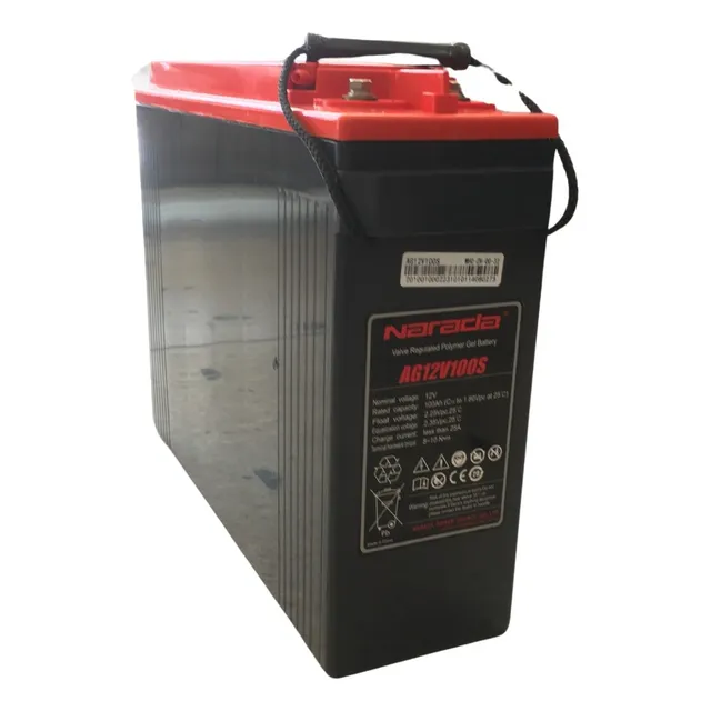 Bateria De Gel Ciclo Profundo 100ah 12v Narada Ag12v100s