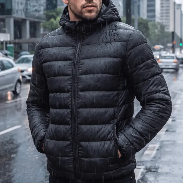 Jaqueta Puffer Bobojaco Térmico Corta Vento Impermeável Frio