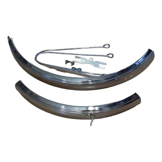 Guardabarros Para Bicicleta 20 Guardafango Metal Largos 