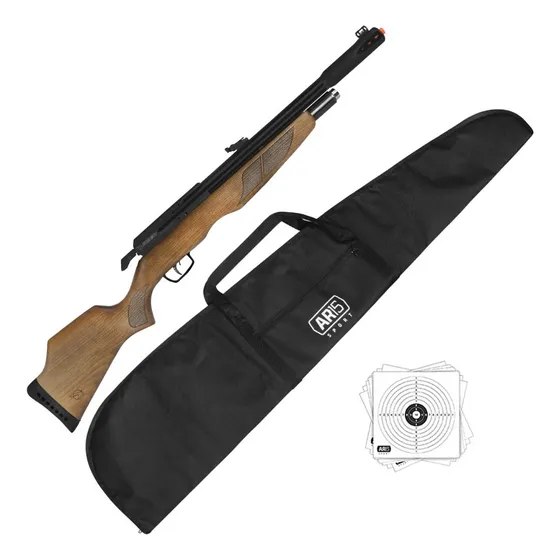 Carabina De Pressao 5.5mm Pcp 1033fps Gamo Riser Madeira