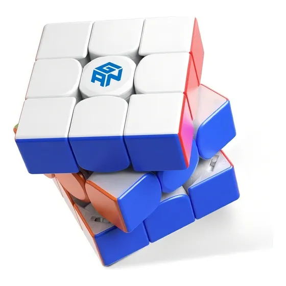 3x3x3 Gan 12 Pro Frosted Maglev Cubo Profesional Magnético Color De La Estructura Stickerless