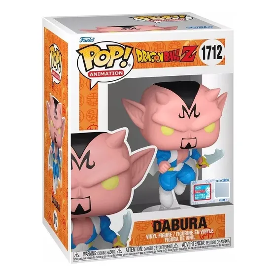 Funko Pop Animation: Dragon Ball Z Dabura Exclusivo Nycc