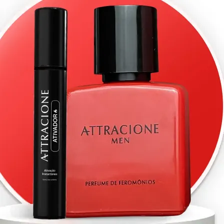 Kit Perfume Attracione Men + Ativador