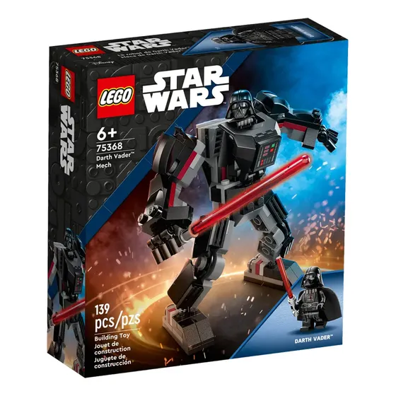 Lego Star Wars 75368 - Robô Do Darth Vader Quantidade de peças 139