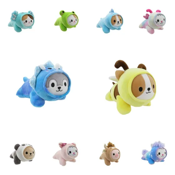 Peluche Soft Smoochy Pals Kawai Animal Disfrazado 16cm Chico