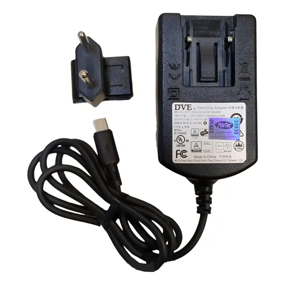 Fonte Carregador Usb-c Para Coletor De Dados Zebra Mc2200