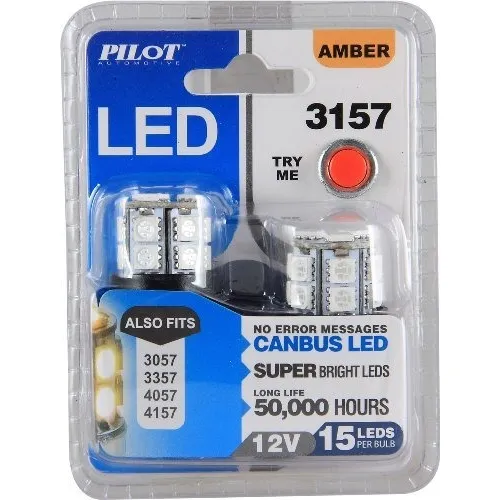 Piloto De Automoción (il-3157a-15-am) Ámbar 15-smd Led De La