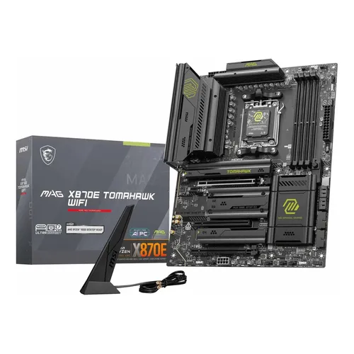 Placa Mãe Msi Mag B650 Tomahawk, B650, Socket Am5, Amd, Wifi Preto