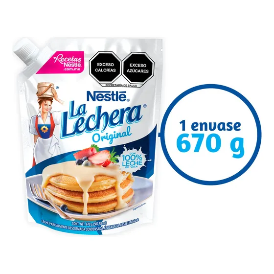 Leche Condensada Nestlé 670g La Lechera