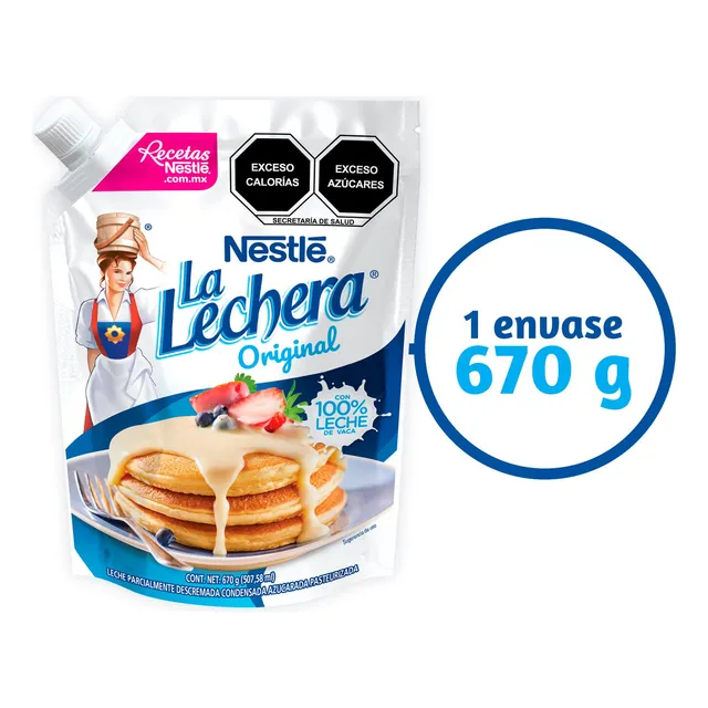 Leche Condensada Nestlé 670g La Lechera